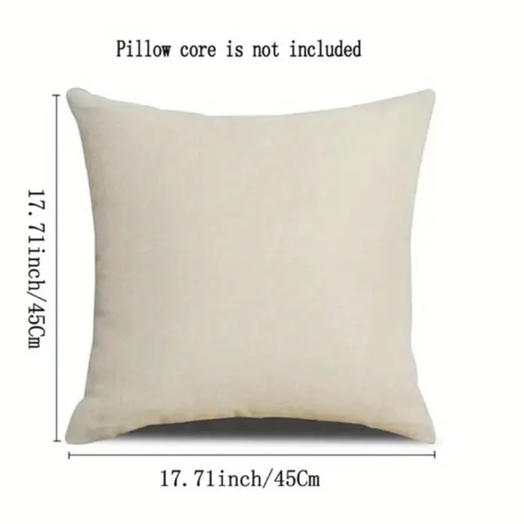 NEW FARMHOUSE SUNFLOWER FLORAL DECOR "SUNFLOWER MARKET" LINEN PILLOW COVER 17.7" - Picture 3 of 3